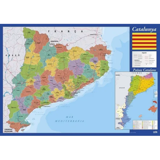 VADE ESCOLAR MAPA DE CATALUÑA