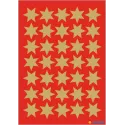PEGATINAS DECOR ESTRELLAS DORADAS 16 mm
