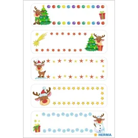 PEGATINAS DECOR RUDOLPH GLITTER