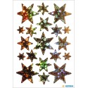 PEGATINAS DECOR ESTRELLAS HOLOGRAFICAS