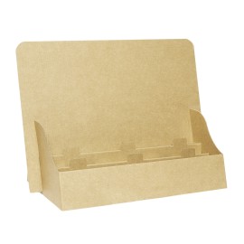 EXPOSITOR SOBREMESA KRAFT PEGATINAS