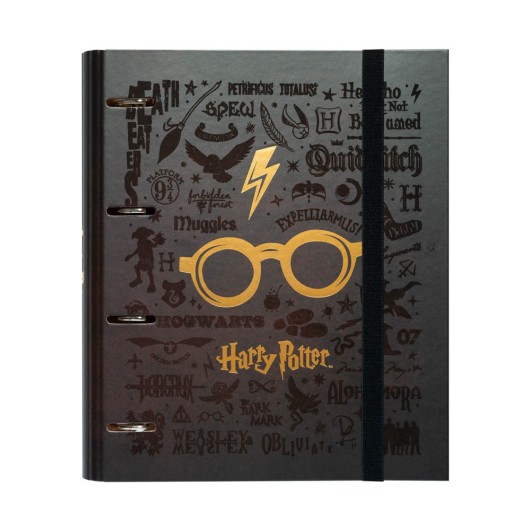 CARPETA 4 ANILLAS PREMIUM HARRY POTTER