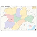 MAPA MUDO ES CASTILLA Y LEON POLITICO