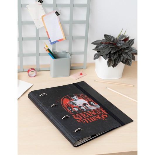 CARPETA 4 ANILLAS STRANGER THINGS