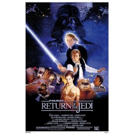 POSTER STAR WARS EL RETORNO DEL JEDI