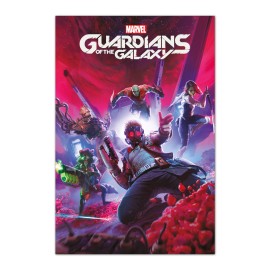 POSTER MARVEL GAMES GUARDIANES DE LA GALAXIA