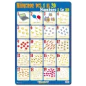 LAMINA EDUCATIVA NUMEROS DEL 1 AL 20