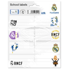 ETIQUETAS ADHESIVAS REAL MADRID