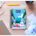 CUADERNO TAPA FORRADA A5 BT21