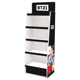 EXPOSITOR 1/4 PALET CARTON 5 BALDAS BT21