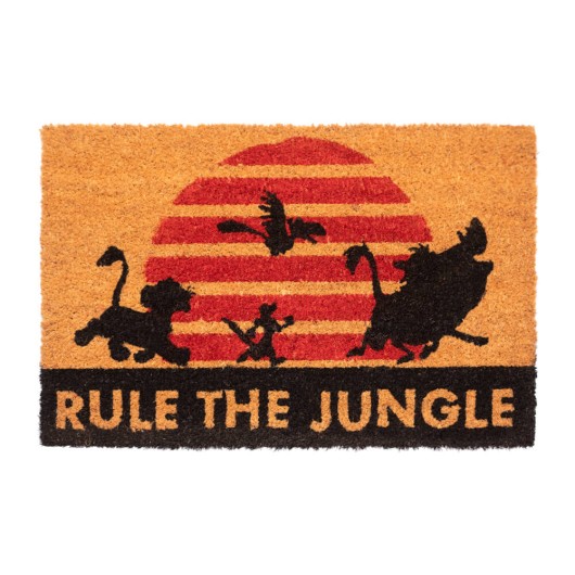 FELPUDO DISNEY EL REY LEON RULE THE JUNGLE