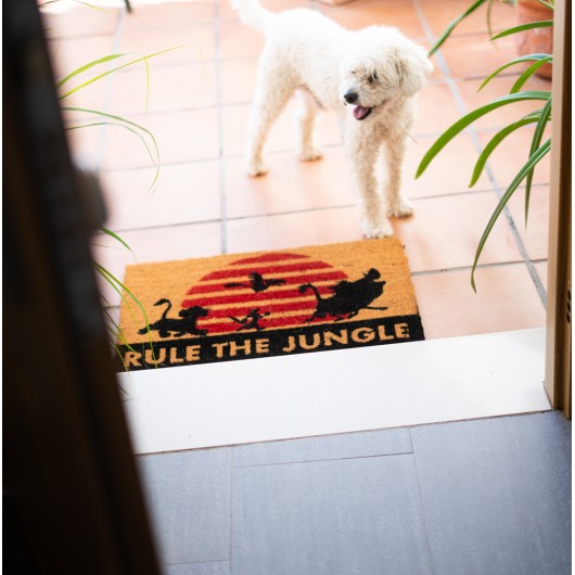 FELPUDO DISNEY EL REY LEON RULE THE JUNGLE