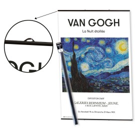 PACK COLGADOR CON POSTER VAN GOGH LA NUIT ETOILEE