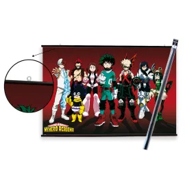 PACK COLGADOR CON POSTER MY HERO ACADEMIA