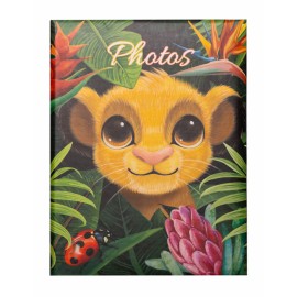 ALBUM FOTO 100 BOLSILLOS 10X15CM DISNEY LION KING NATURE