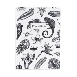 ALBUM FOTO SOFT 36 BOLSILLOS 10X15CM TROPICAL BW
