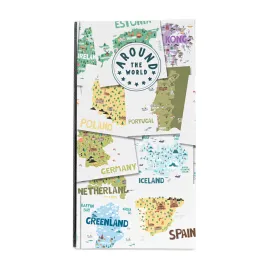 ALBUM FOTO SOFT 96 BOLSILLOS 10X15CM AROUND THE WORLD