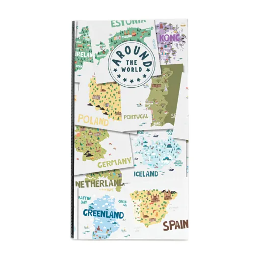 ALBUM FOTO SOFT 96 BOLSILLOS 10X15CM AROUND THE WORLD