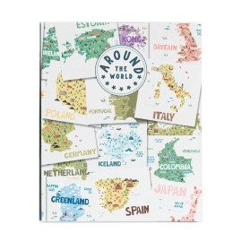 ALBUM FOTO SOFT 96 BOLSILLOS 13X20CM AROUND THE WORLD