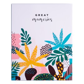ALBUM FOTO SOFT 96 BOLSILLOS 13X20CM ABSTRACT TROPICS