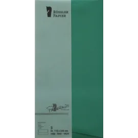 SOBRE DL AMERICANO PAPERADO 5 UNIDADES VERDE ACEBO