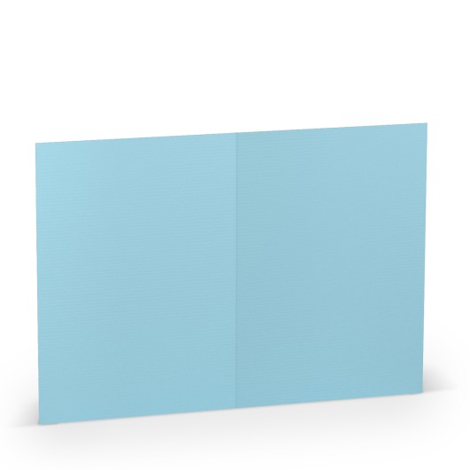 TARJETA A6 PAPERADO 5 UNIDADES AZUL AGUA