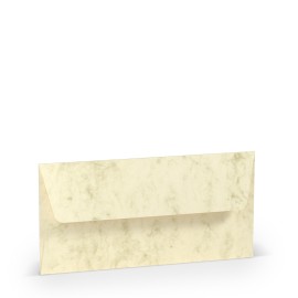 SOBRE DL AMERICANO COLORETTI 5 UNIDADES MARMOL CREMA 2