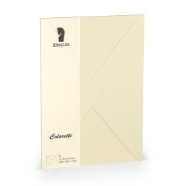 SOBRE C5 COLORETTI 5 UNIDADES CREMA
