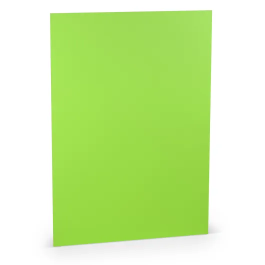 TARJETA A4 COLORETTI 10 UNIDADES VERDE LIMA