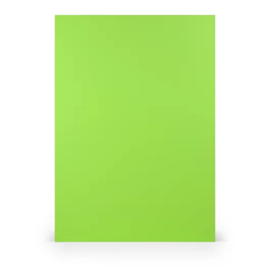 TARJETA A4 COLORETTI 10 UNIDADES VERDE LIMA