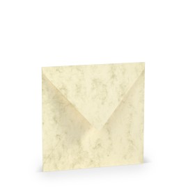 SOBRE CUADRADO GRANDE COLORETTI 5 UNIDADES MARMOL CREMA 2