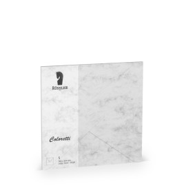 SOBRE CUADRADO GRANDE COLORETTI 5 UNIDADES MARMOL GRIS