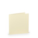 TARJETA DOBLE 157X157 COLORETTI 5 UNIDADES CREMA
