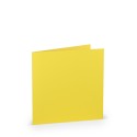 TARJETA DOBLE 157X157 COLORETTI 5 UNIDADES AMARILLO