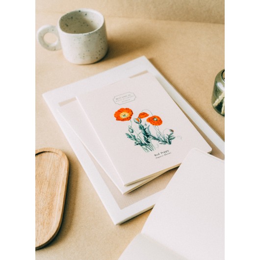 PACK 3 CUADERNOS A5 BOTANICAL WILD FLOWERS KOKONOTE
