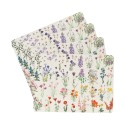SET 4 SALVAMANTELES BOTANICAL WILD FLOWERS KOKONOTE