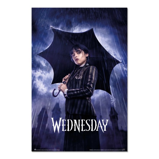 POSTER WEDNESDAY UMBRELLA