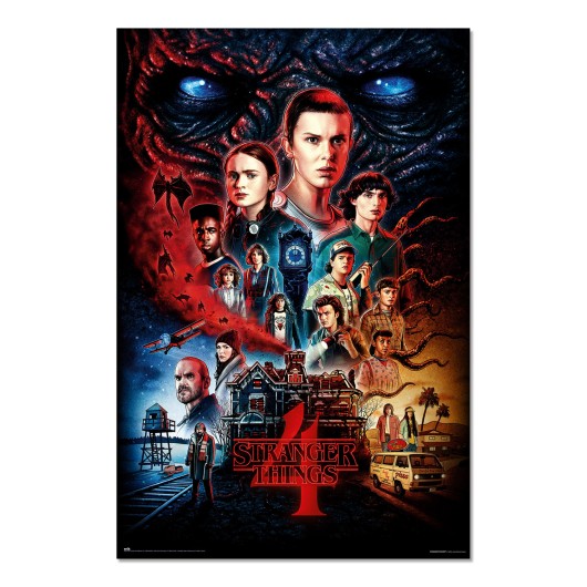 POSTER STRANGER THINGS VECNA'S HOUSE
