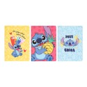PACK 3 CUADERNOS A5 DISNEY STITCH TROPICAL