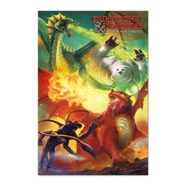 POSTER DUNGEONS & DRAGONS HONOR AMONG THIEVES MONSTERS