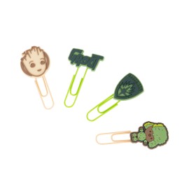 SET DE CLIPS CON TOPPER MARVEL GROOT 2