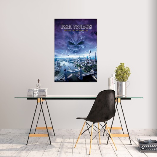 POSTER IRON MAIDEN BRAVE NEW WORLD