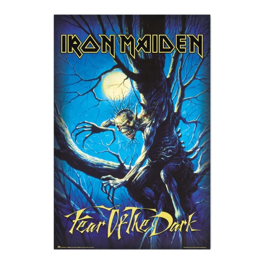 POSTER IRON MAIDEN FEAR OF THE DARK