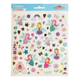 PEGATINAS CLASSY HADAS DEL BOSQUE GLITTER 2