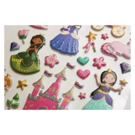 PEGATINAS TWEENY FOAMY PRINCESAS