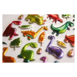 PEGATINAS TWEENY FOAMY DINOSAURIOS BRILLO