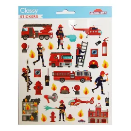 PEGATINAS CLASSY BOMBEROS