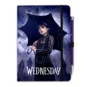 CUADERNO PREMIUM A5 CON BOLIGRAFO PROYECTOR WEDNESDAY