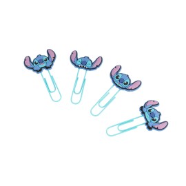 SET DE CLIPS CON TOPPER DISNEY STITCH TROPICAL 2