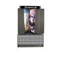 EXPOSITOR POSTERS METAL NEGRO 96 REFS BAJO